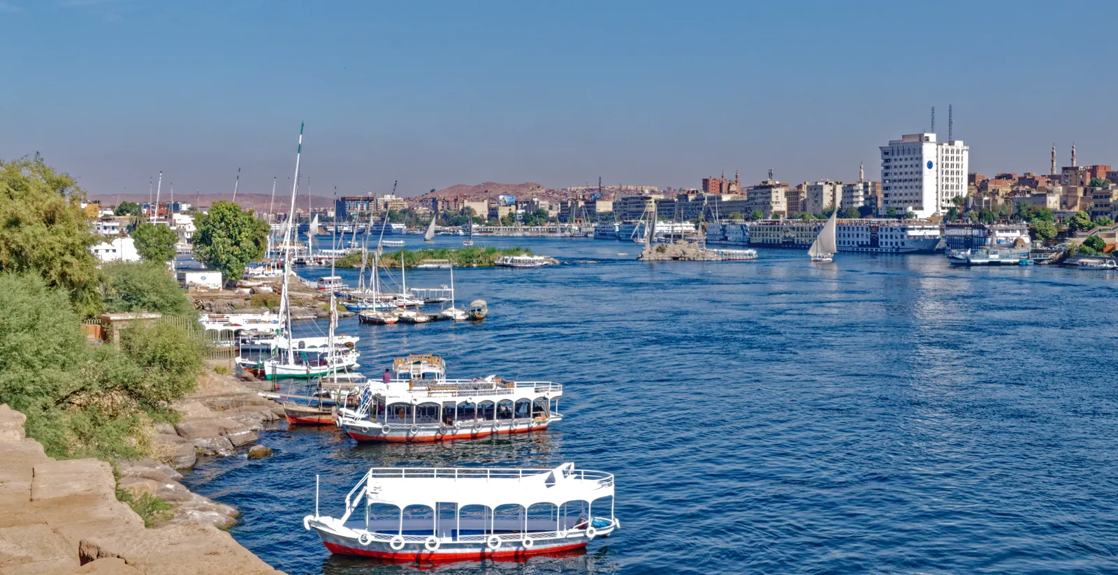Sonnenuntergangsfahrt mit der Felucca auf dem Nil — view 4
